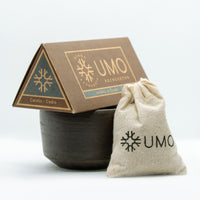 Kit Greda de Umo Recolector, portaincienso de greda artesanal